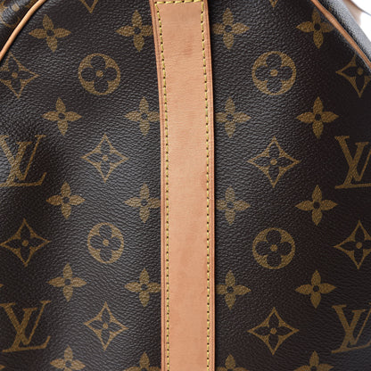 Louis Vuitton Monogram Keepall Bandouliere 55 15 of 19