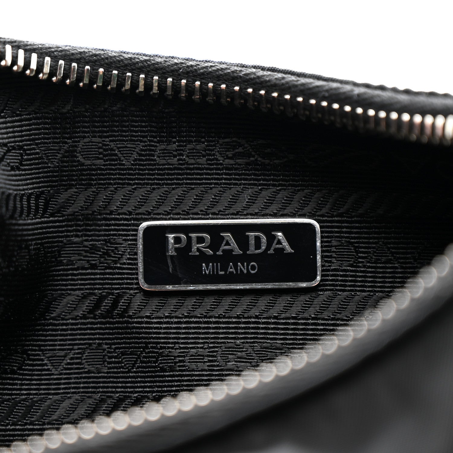 Prada Nylon Re-Edition 2005 Shoulder Bag Black 6 of 10