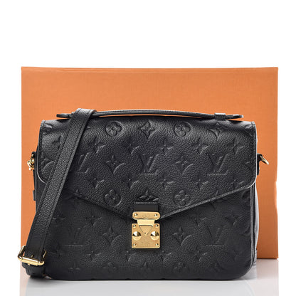 Louis Vuitton Empreinte Pochette Metis Black 9 of 9