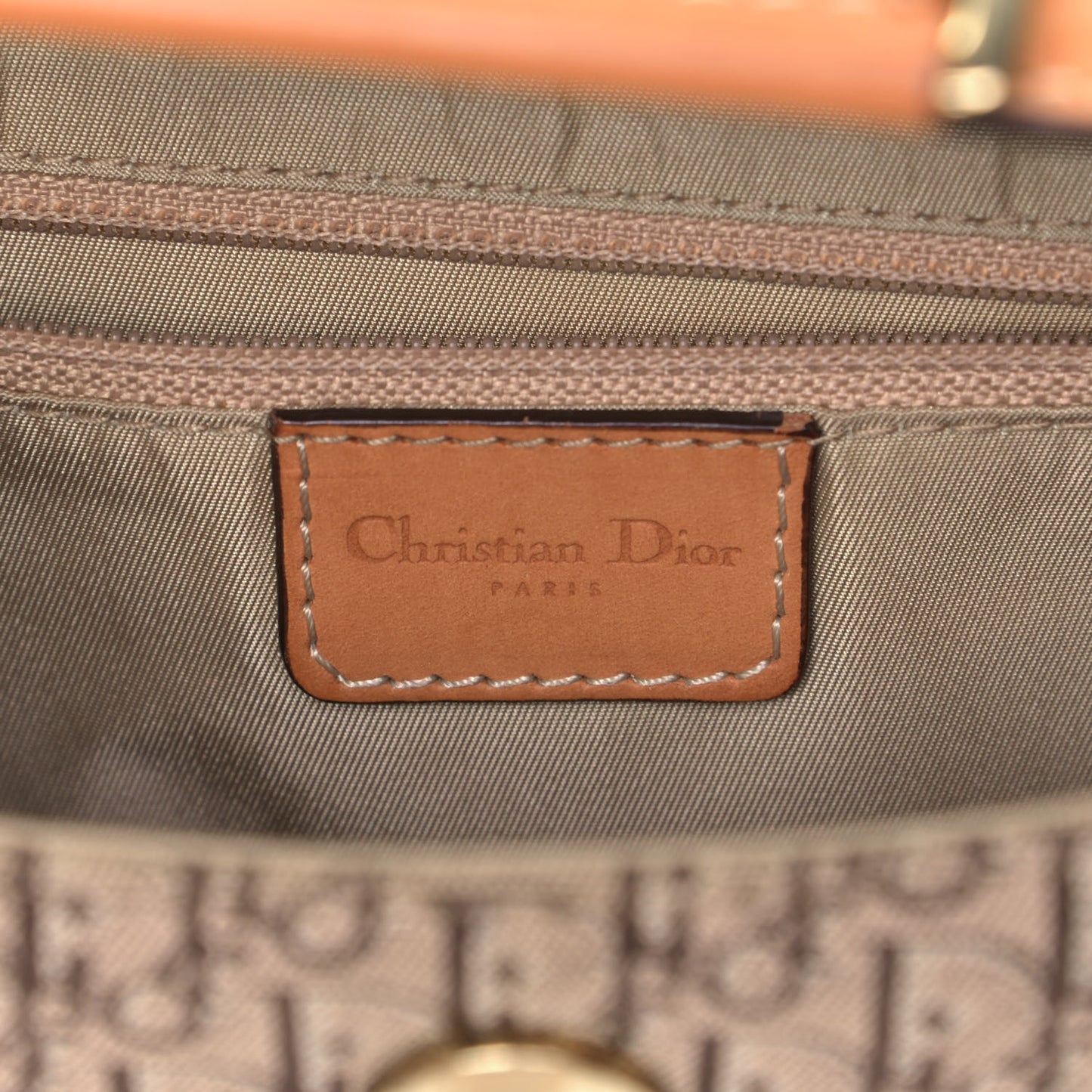 Monogram Street Chic Shoulder Bag Beige
