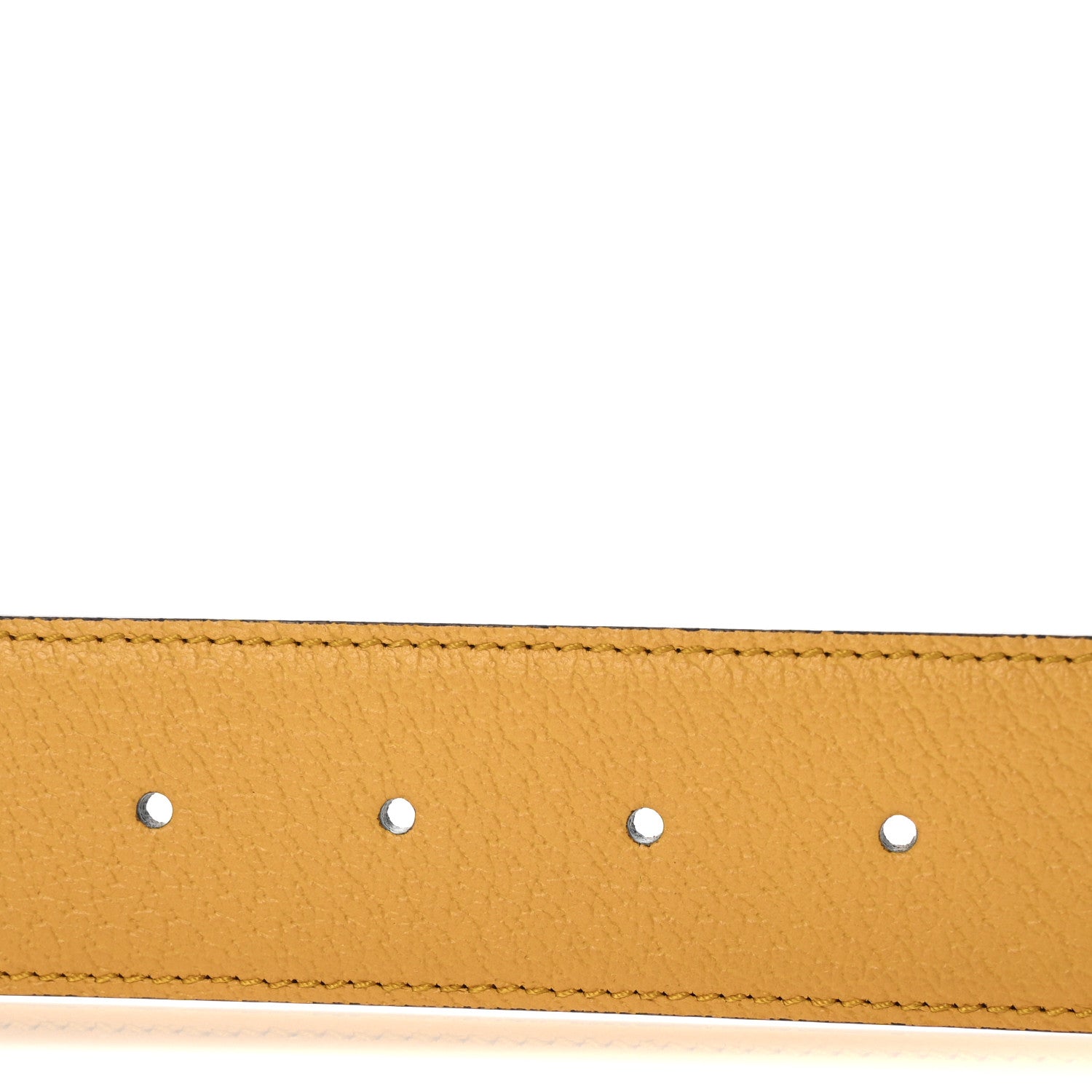 Gucci Textured Dollar Calfskin Criss-Cross Double G Memorable Buckle 40mm Belt 100 40 Dusty Azure Crop 3 of 6