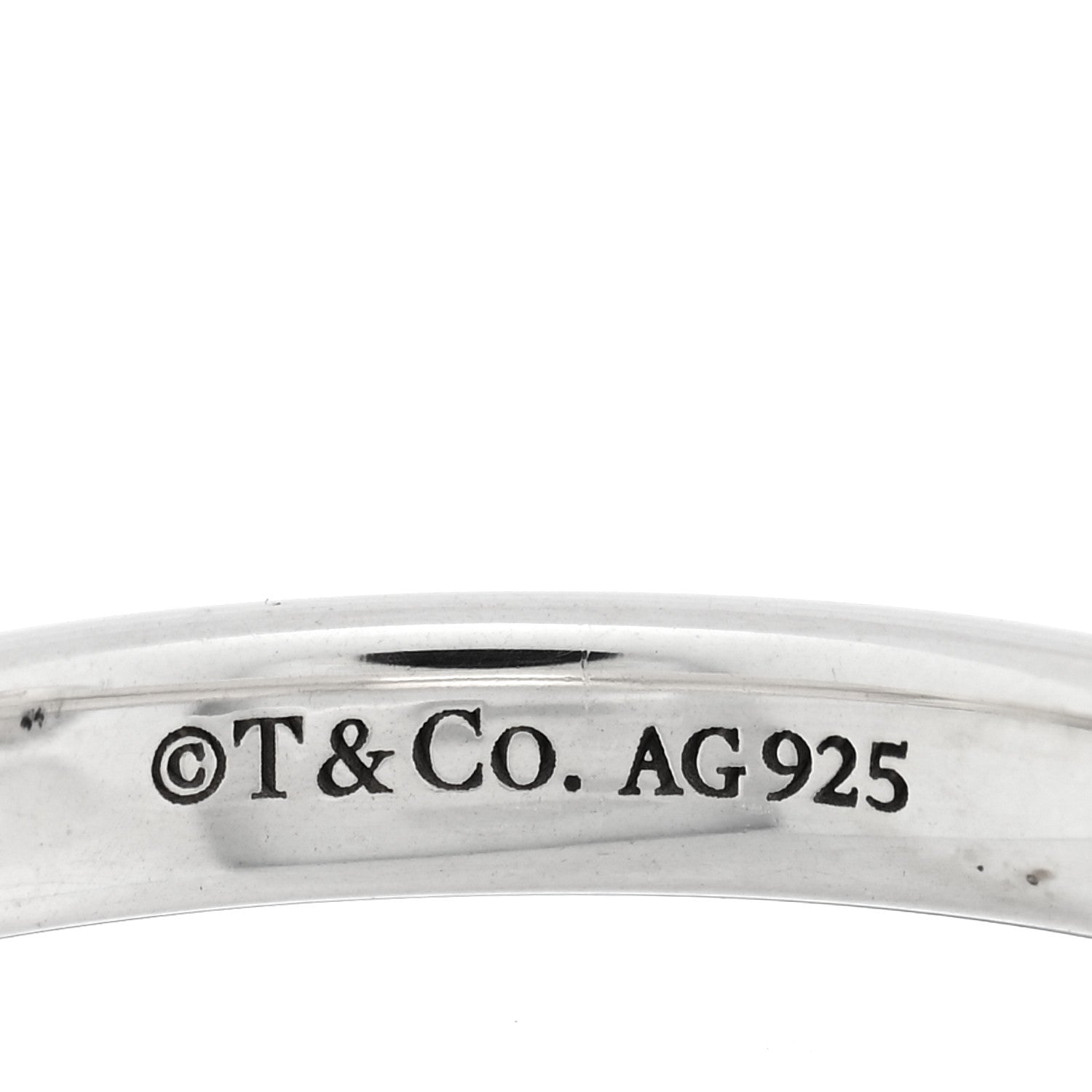 Tiffany Sterling Silver 8mm Hardwear Ball Ring 48 4.5 4 of 5