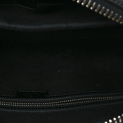 Gucci GG Supreme Monogram Appia Calfskin Web Briefcase Black 10 of 10