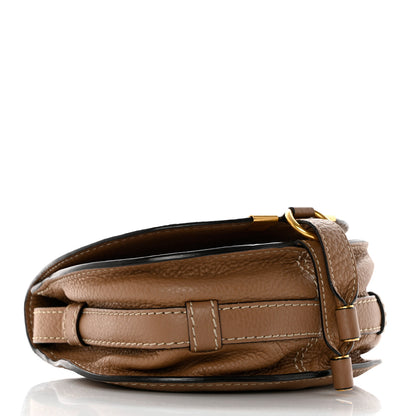 Chloe Calfskin Mini Marcie Round Crossbody Bag Nut 4 of 14