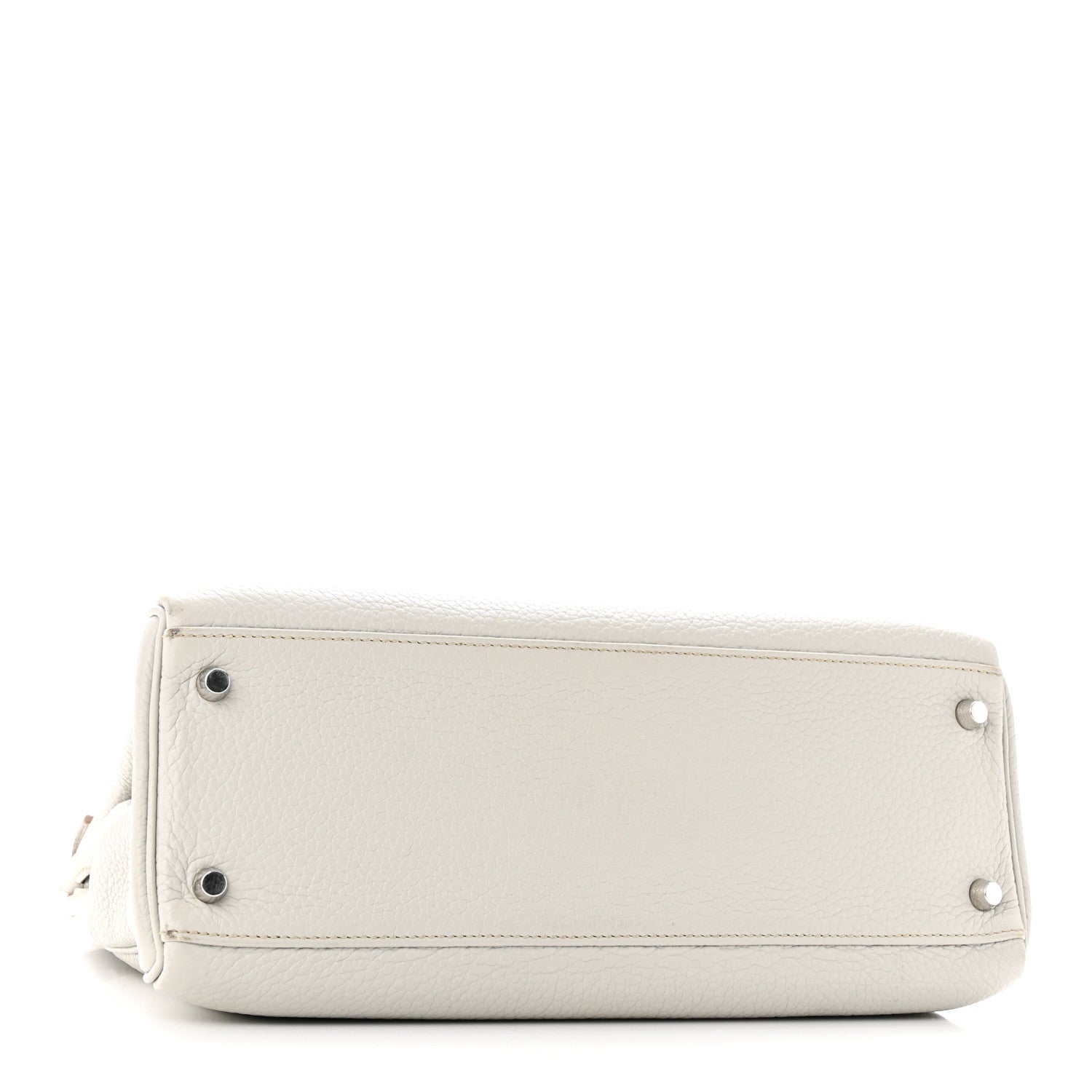 Hermes Taurillon Clemence Kelly Retourne 32 Gris Perle 4 of 12