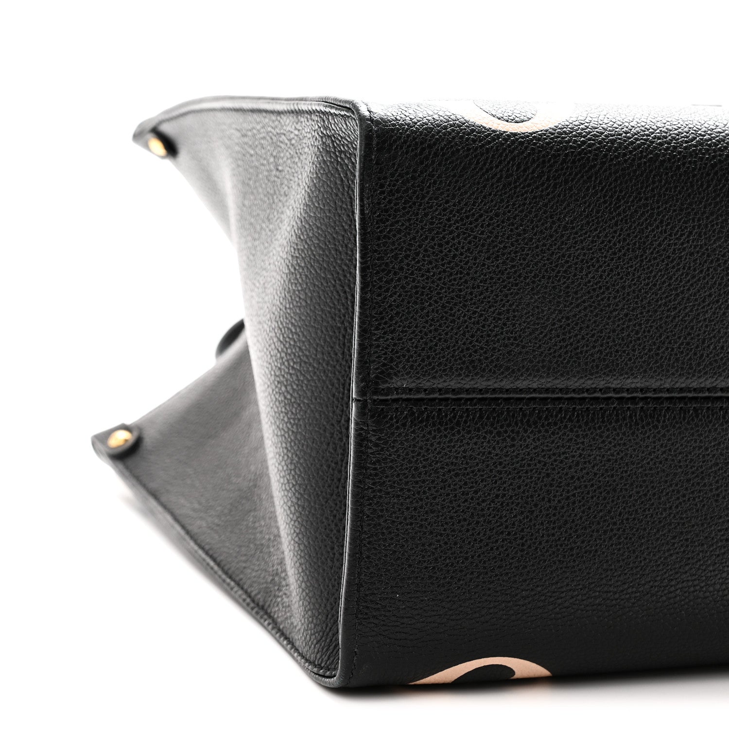Louis Vuitton Empreinte Monogram Giant Onthego MM Black Beige 8 of 9