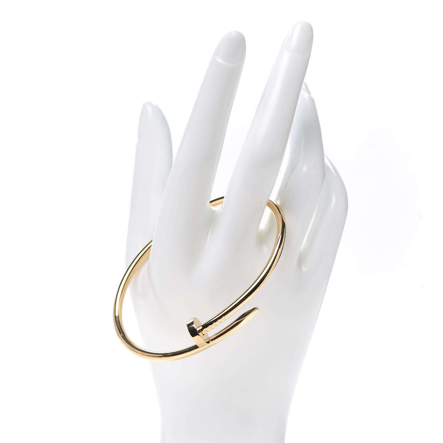 Cartier 18K Yellow Gold Juste Un Clou Bracelet 20 2 of 5