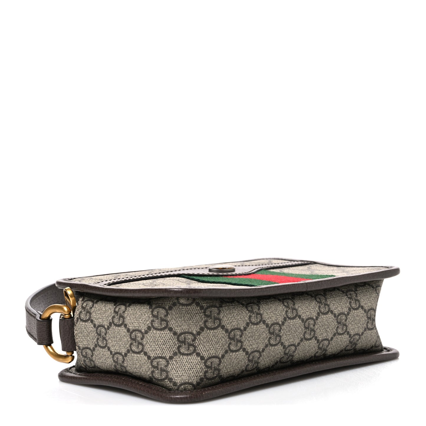 GG Supreme Monogram Web Ophidia Crossbody Bag Beige New Acero