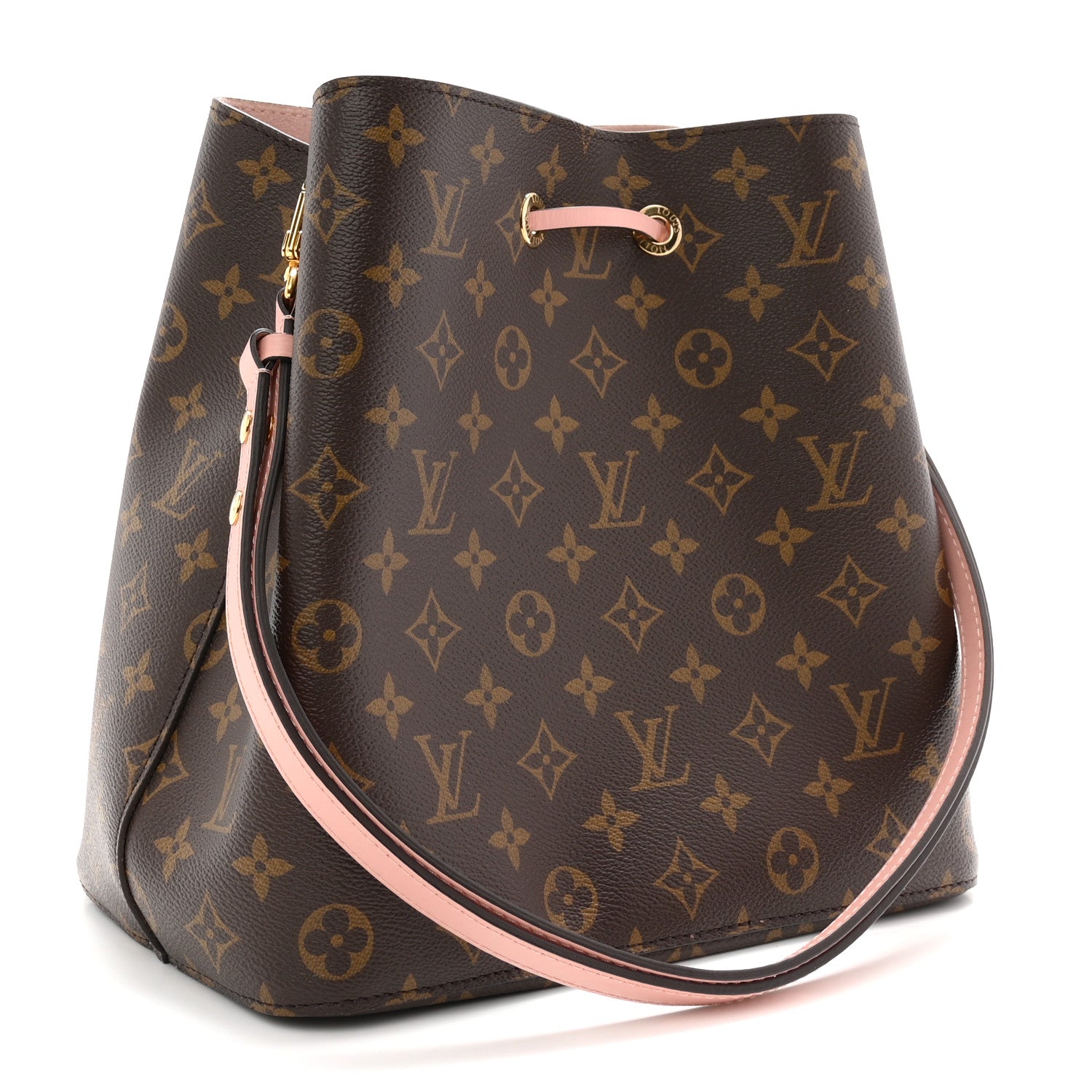 Louis Vuitton Monogram Neonoe MM Rose Poudre 3 of 9