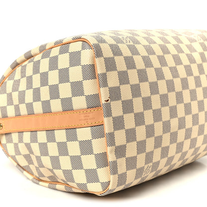 Louis Vuitton Damier Azur Speedy Bandouliere 30 11 of 12