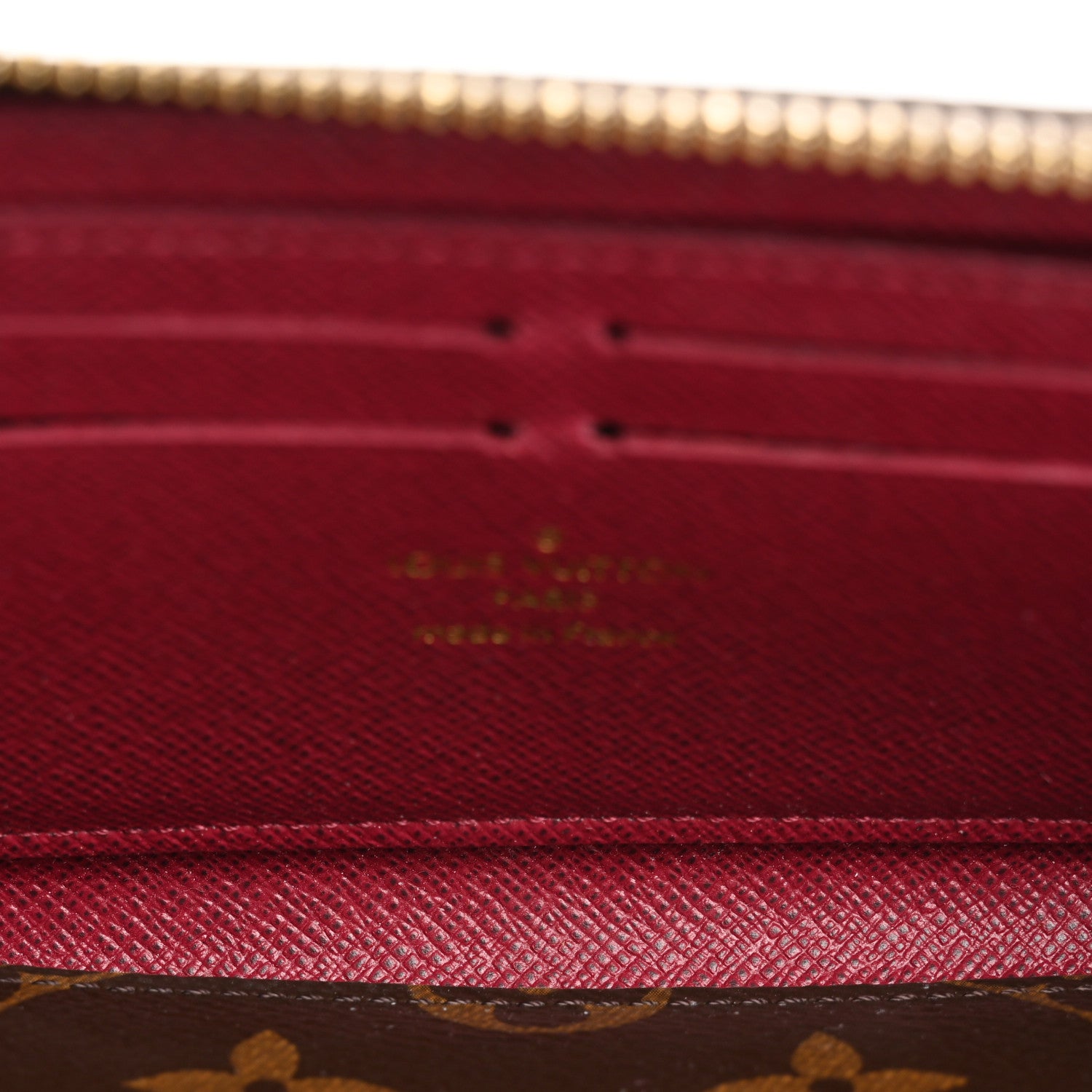 Louis Vuitton Monogram Clemence Wallet Fuchsia 5 of 14
