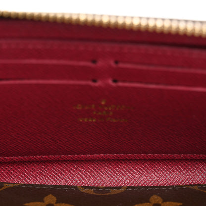 Louis Vuitton Monogram Clemence Wallet Fuchsia 5 of 14