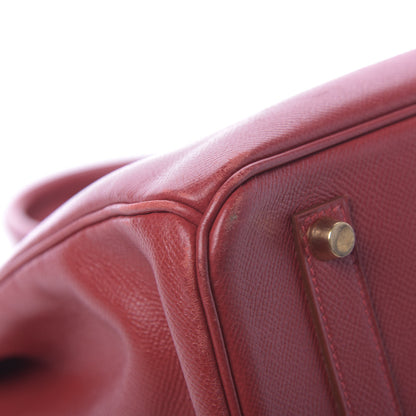 Hermes Courchevel Birkin 35 Rouge 12 of 13