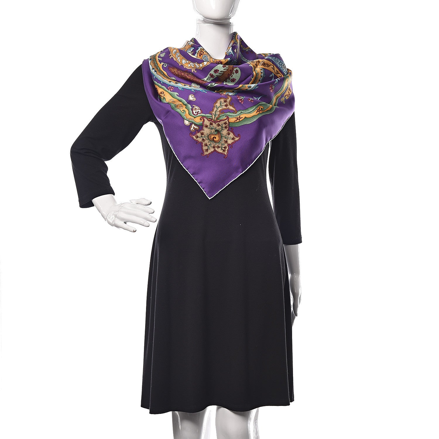 Hermes Silk De Tout Coeur Scarf 90 2 of 7