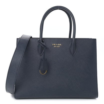 Prada Saffiano Tote Bluette 1 of 12