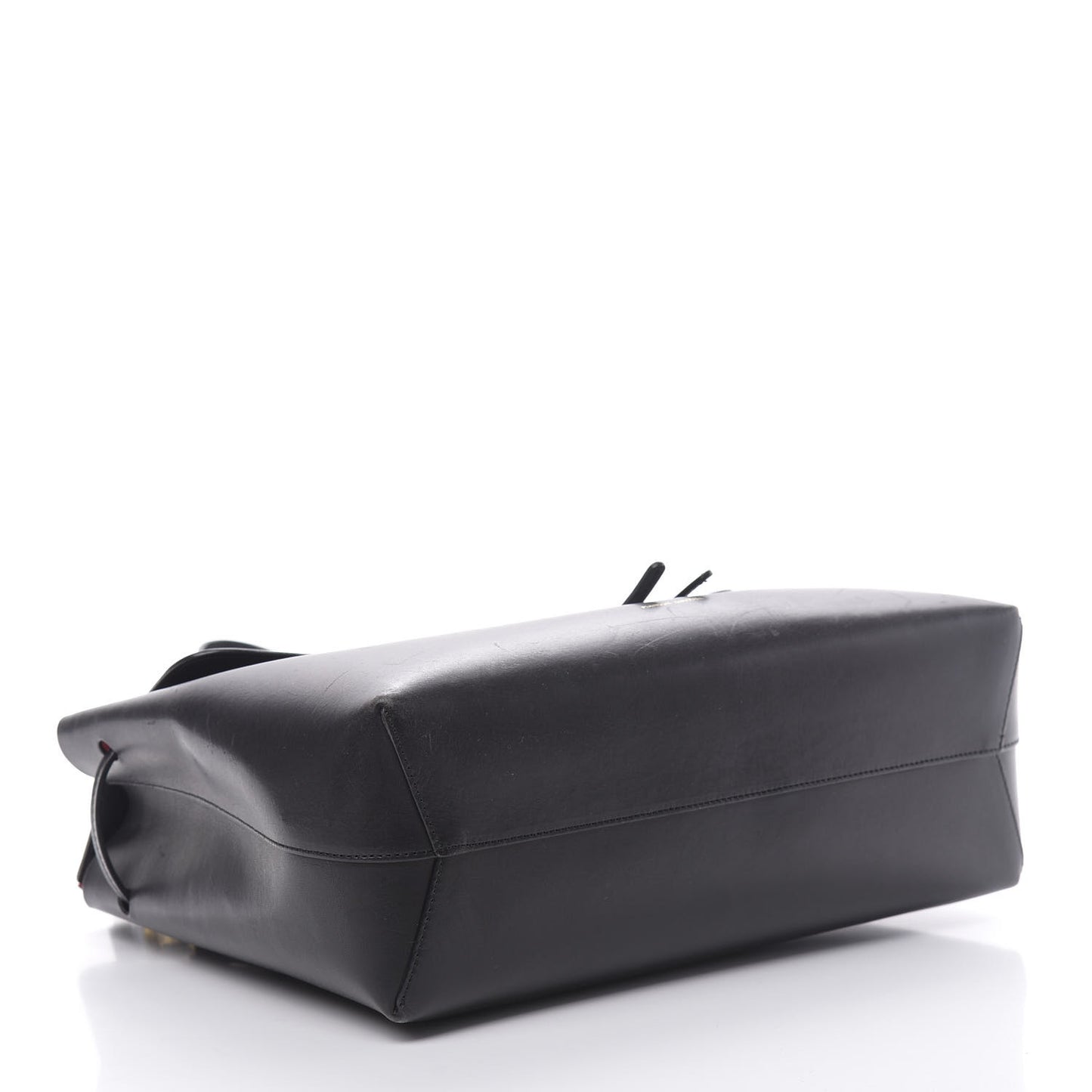 Calfskin Lady Bag Black Flamma