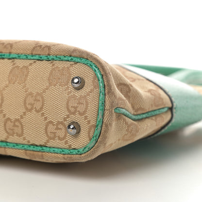 Gucci Monogram Shoulder Bag Turquoise 10 of 14