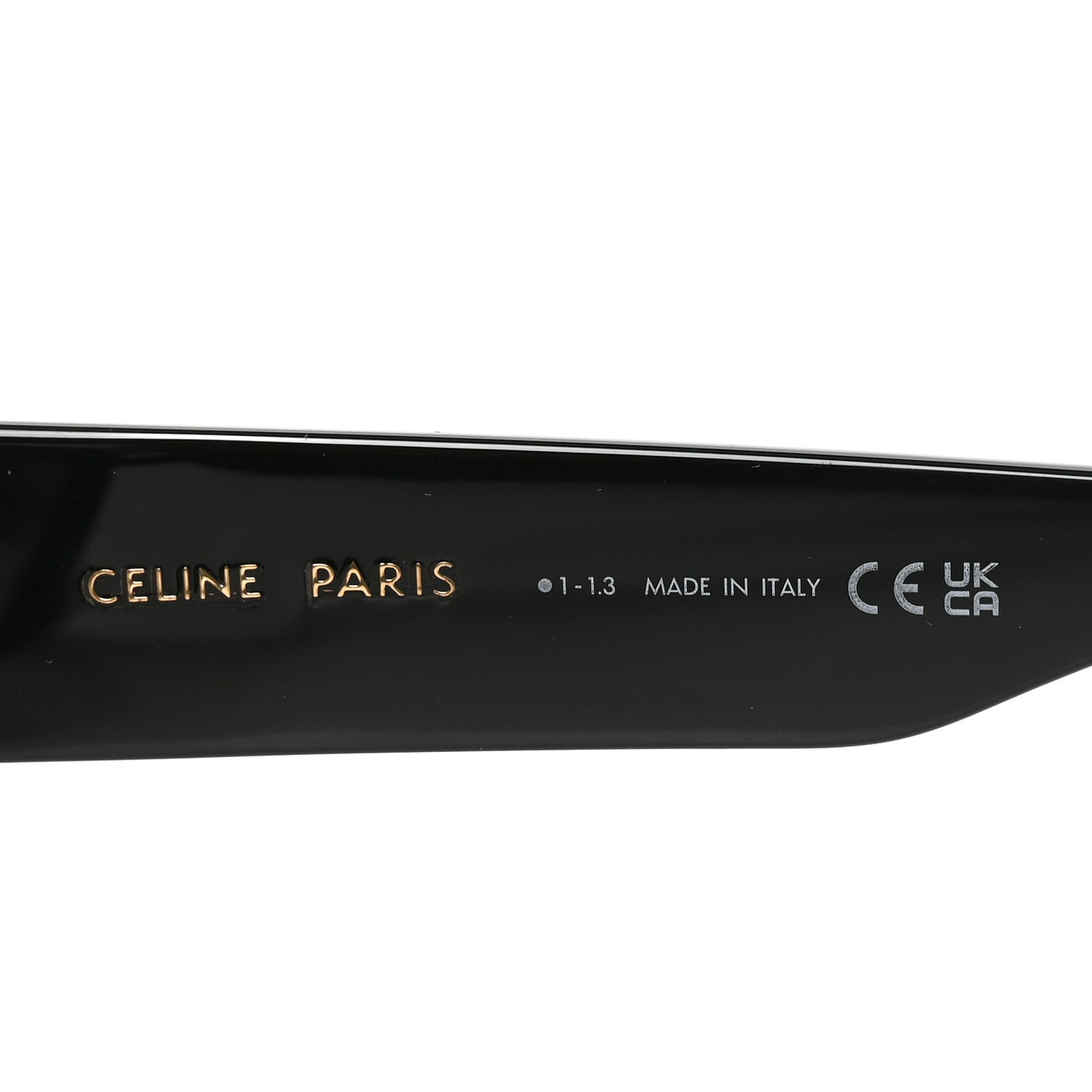 Acetate Triomphe Sunglasses CL40216U Black