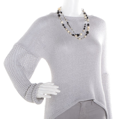 Chanel Pearl Crystal CC Beaded Long Necklace 2 of 6