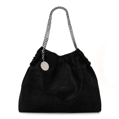 Stella McCartney Shaggy Deer Falabella Drawstring Tote Black 1 of 10
