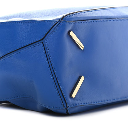 Loewe Calfskin Medium Puzzle Bag Electric Blue 7 of 8