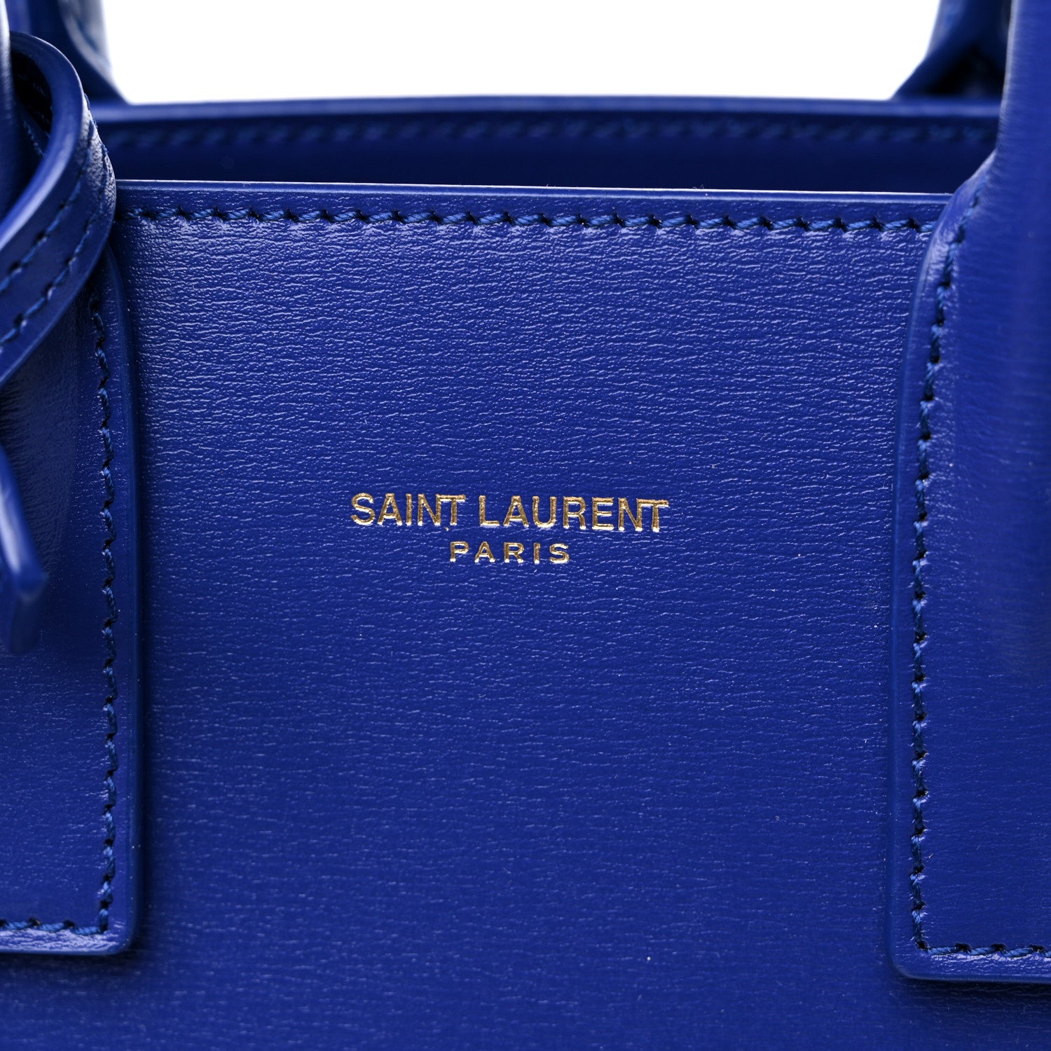 Saint Laurent Calfskin Nano Sac De Jour Royal Blue 6 of 11