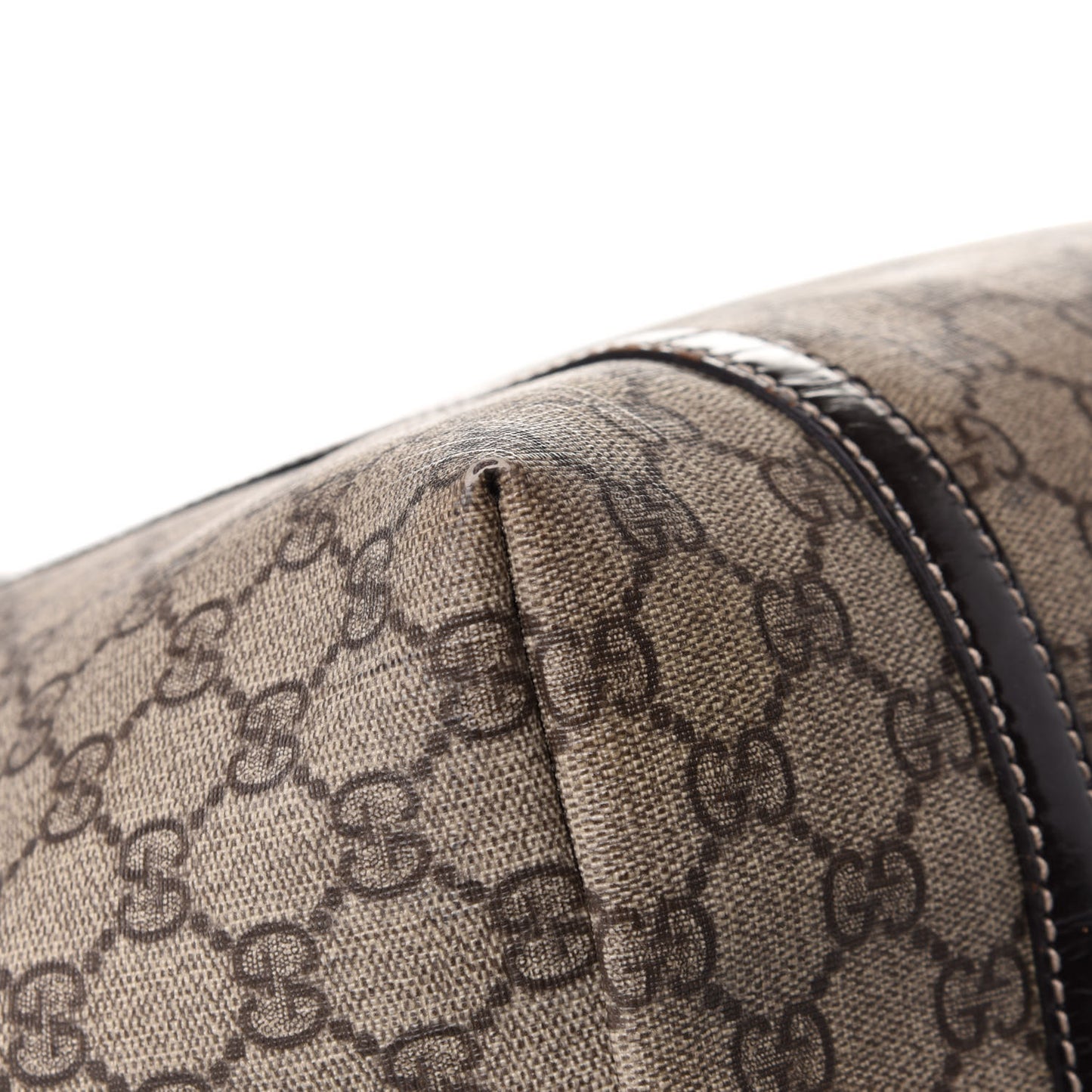 GG Plus Monogram Medium Joy Tote Dark Brown