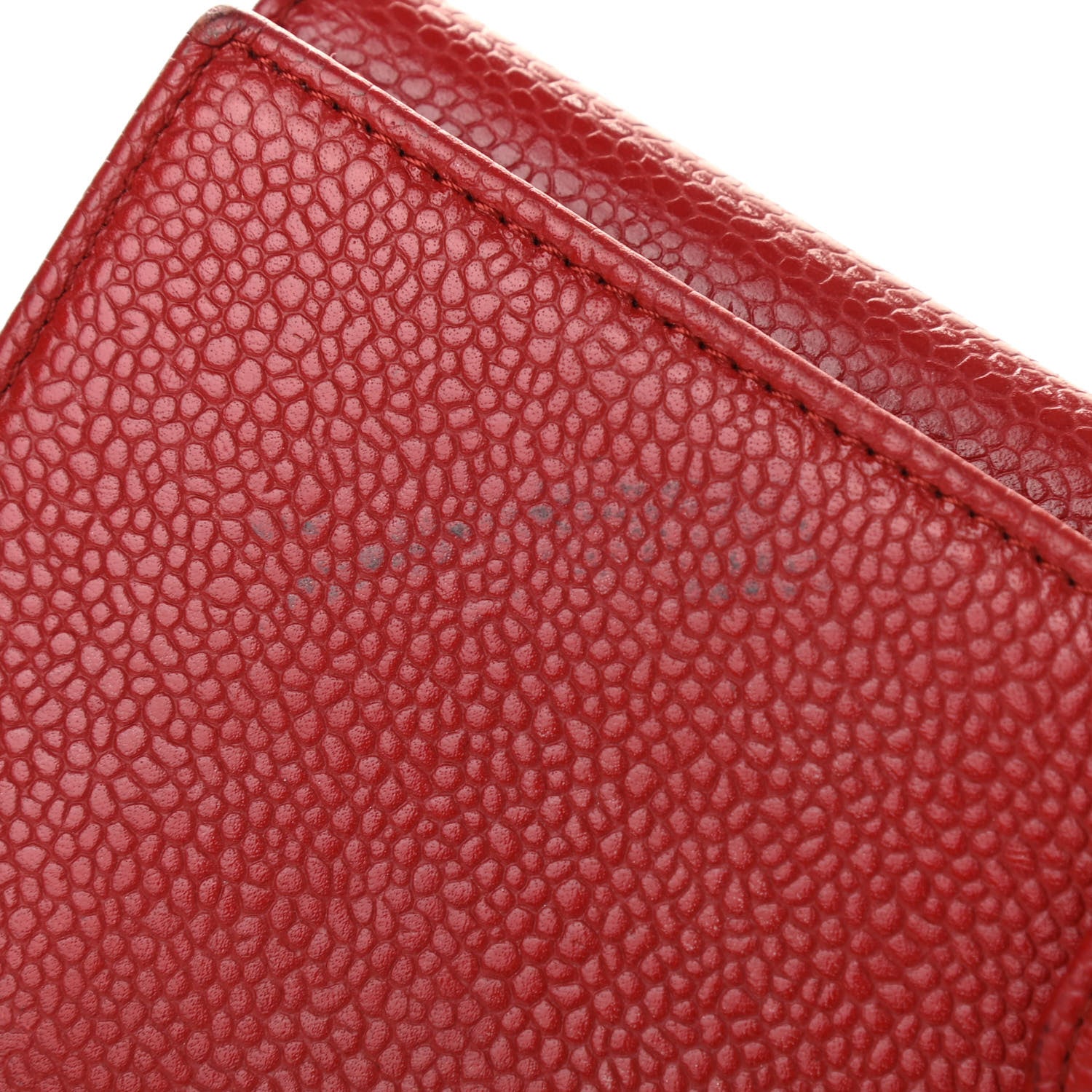 Chanel Caviar Timeless CC Large Flap Wallet Red 14 of 18