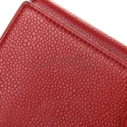 Chanel Caviar Timeless CC Large Flap Wallet Red 14 of 18