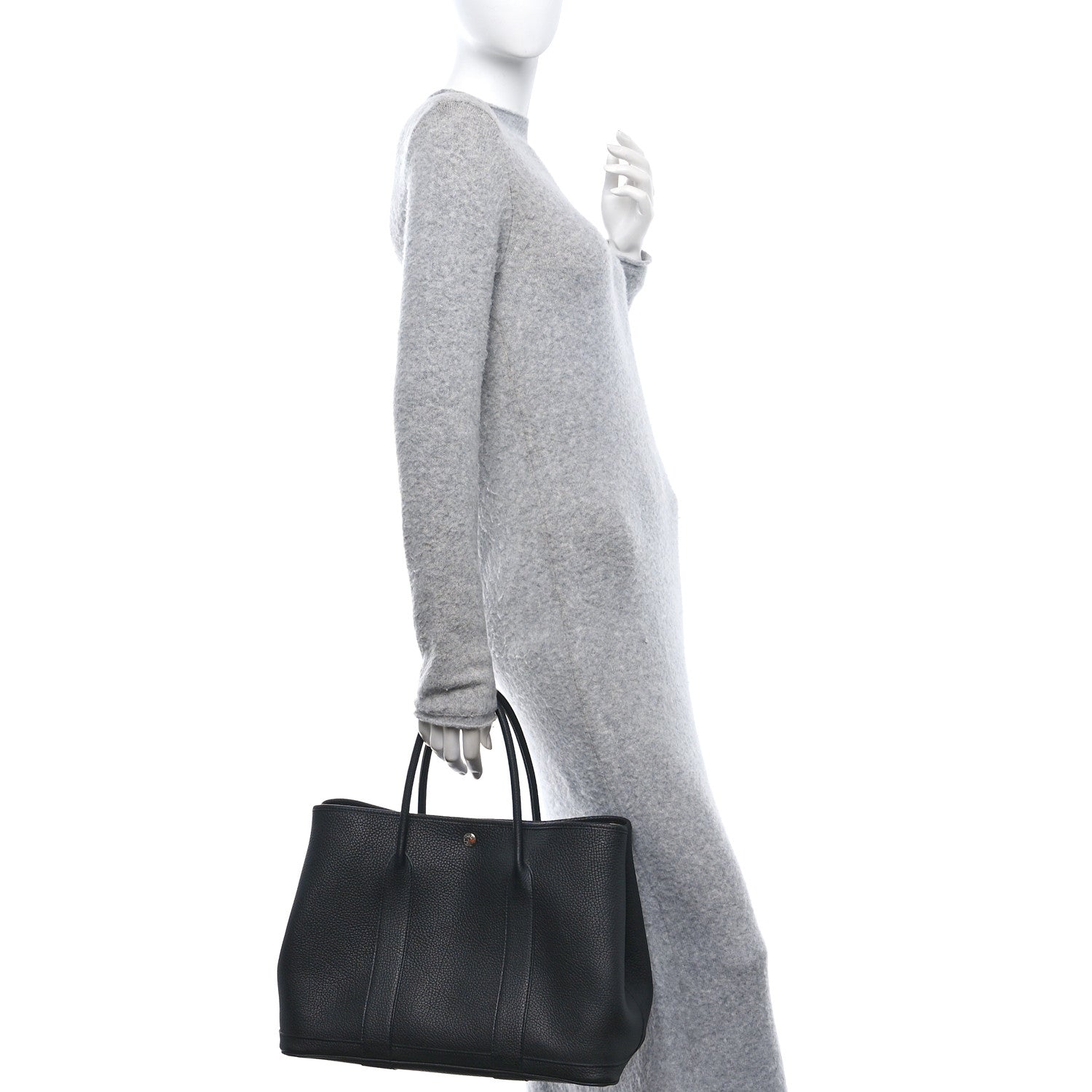 Hermes Negonda Garden Party Tote 36 MM Black 2 of 11