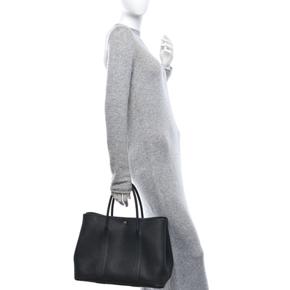 Hermes Negonda Garden Party Tote 36 MM Black 2 of 11