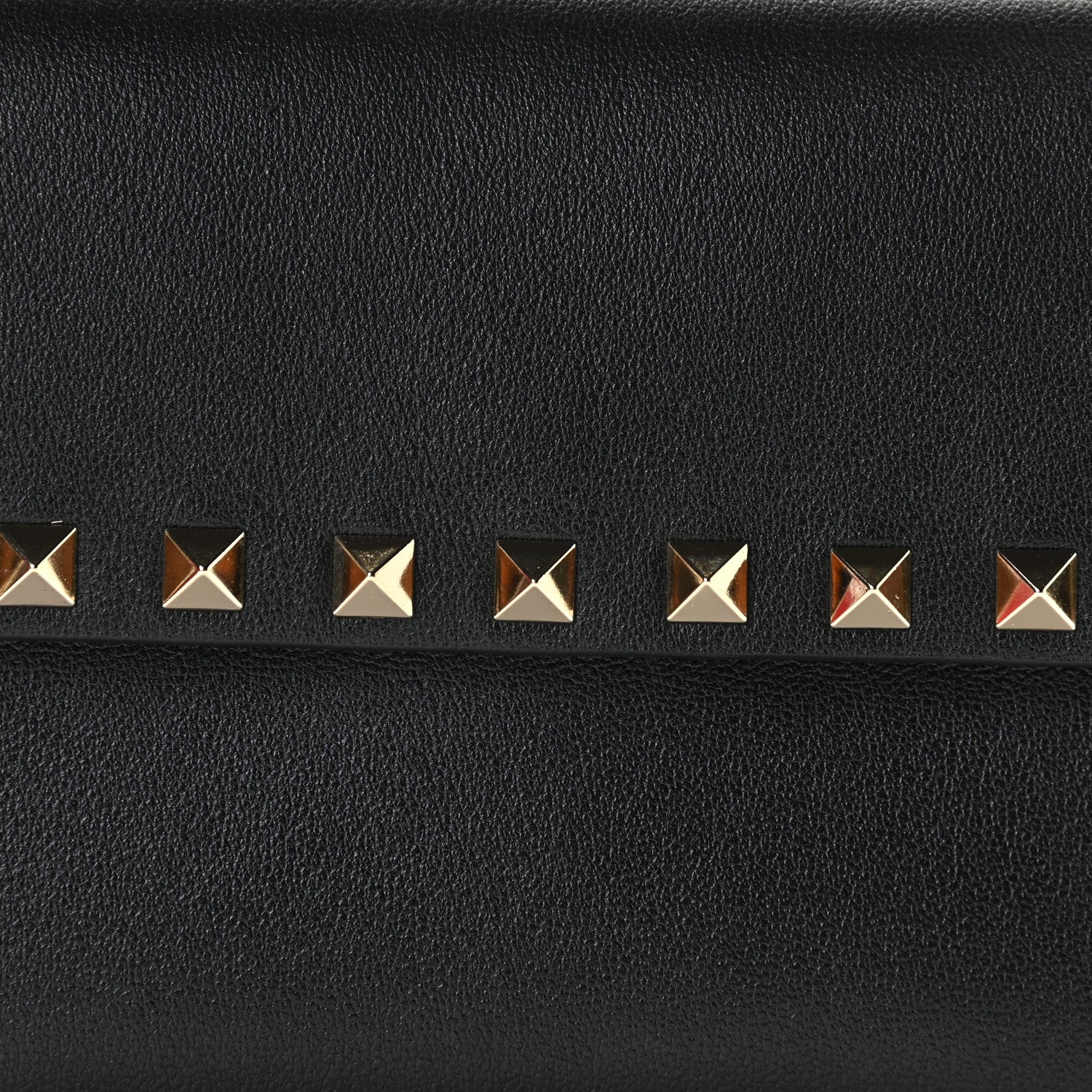 Valentino Garavani Vitello Rockstud Crossbody Pouch Black 9 of 12
