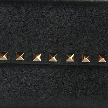 Valentino Garavani Vitello Rockstud Crossbody Pouch Black 9 of 12
