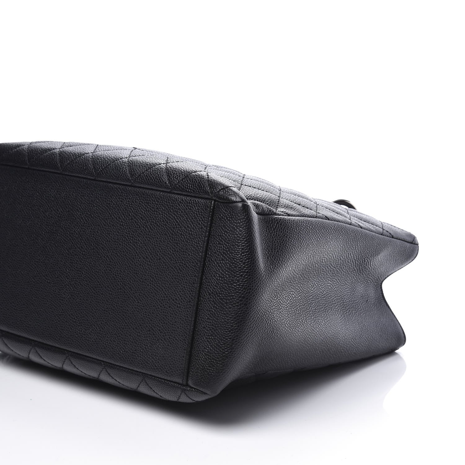 Chanel Caviar Quilted Grand Shopping Tote GST Black 6 of 10
