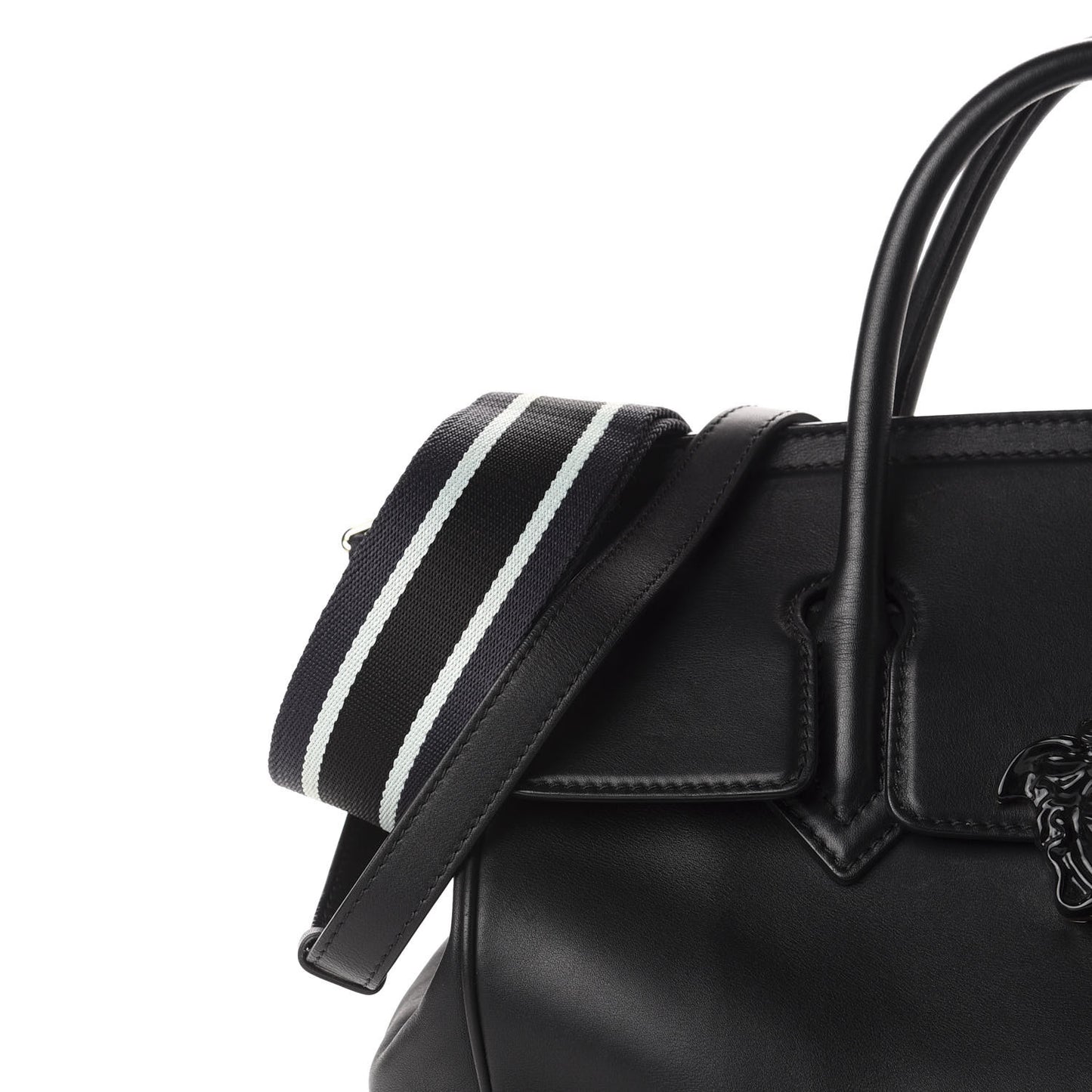 Calfskin Large Palazzo Empire Bag Black