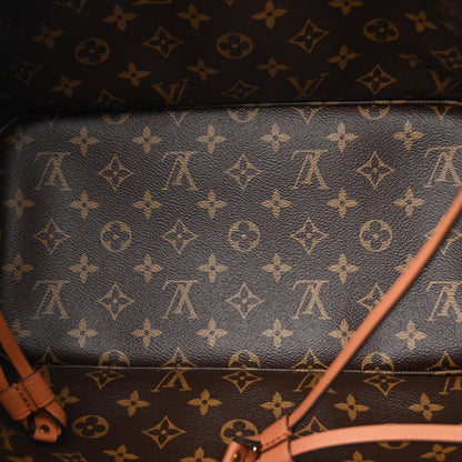 Louis Vuitton Monogram Calfskin Neo Neverfull Inside Out MM Tan 9 of 19