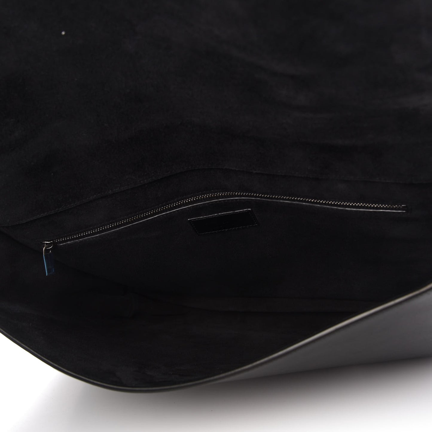 Smooth Calfskin Schoolbag Backpack Black