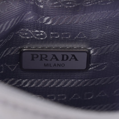 Prada Re-Nylon Saffiano Mini Re-Edition 2000 Bag  Glicine 6 of 12