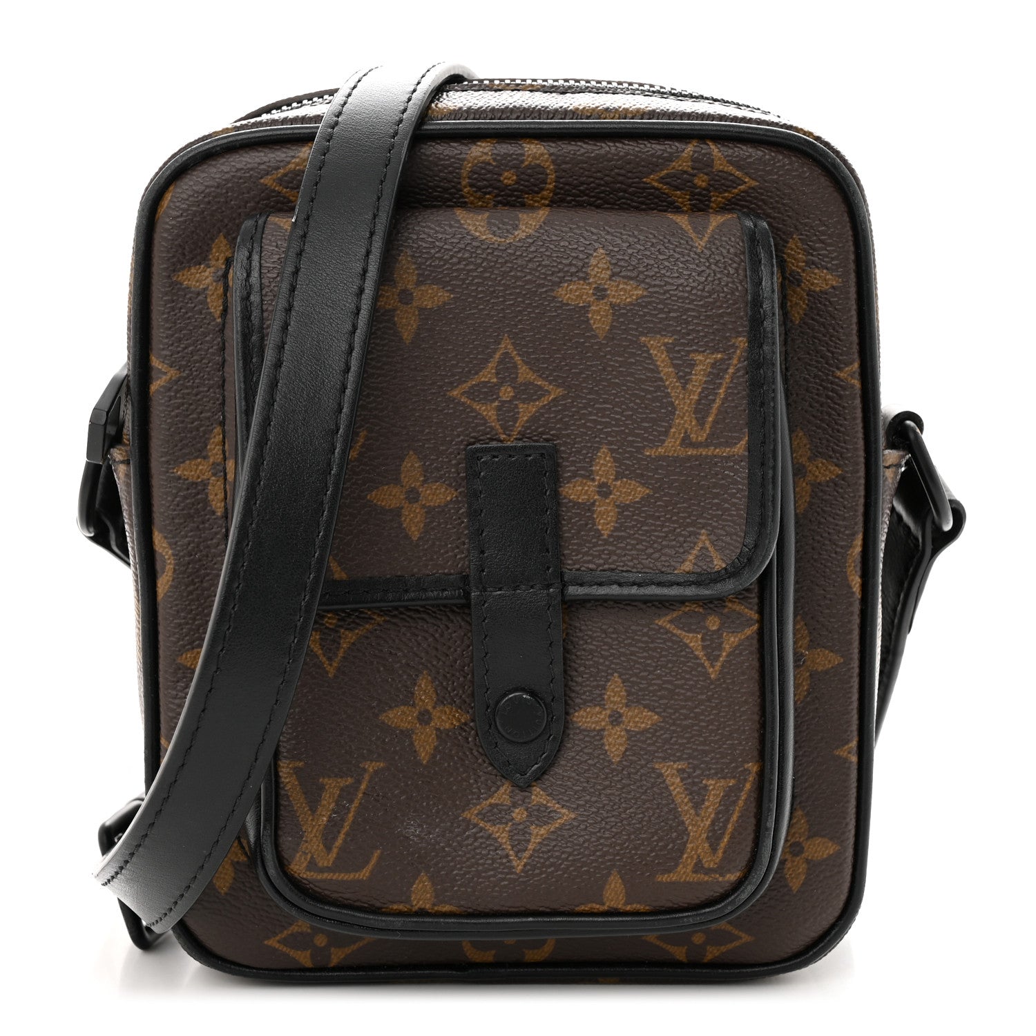 Louis Vuitton Monogram Macassar Christopher Wearable Wallet 1 of 9