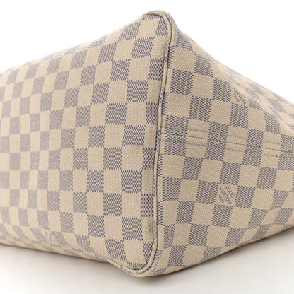 Louis Vuitton Damier Azur Neo Neverfull GM Rose Ballerine 10 of 15