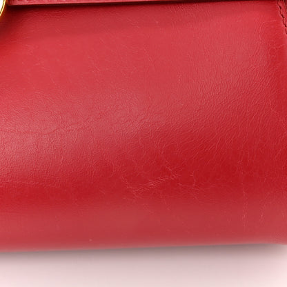 Salvatore Ferragamo Calfskin Abbey Crossbody Shoulder Bag Red 11 of 17