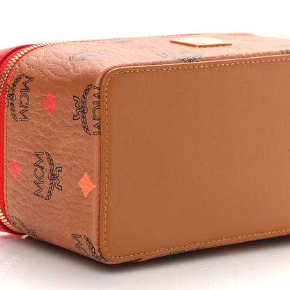 MCM Visetos Rockstar Vanity Case Cognac 8 of 10