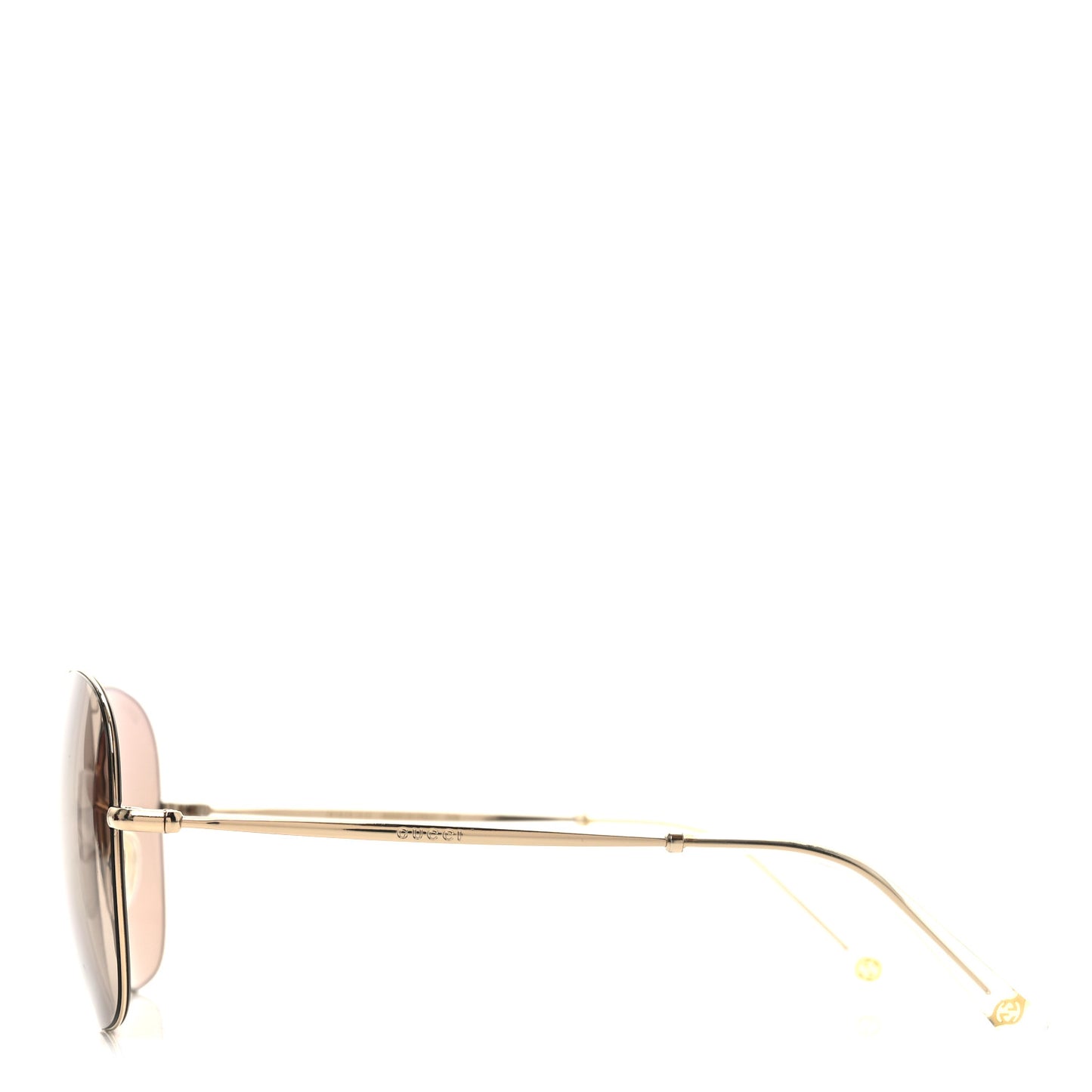 Metal Aviator GG0501S Sunglasses Gold