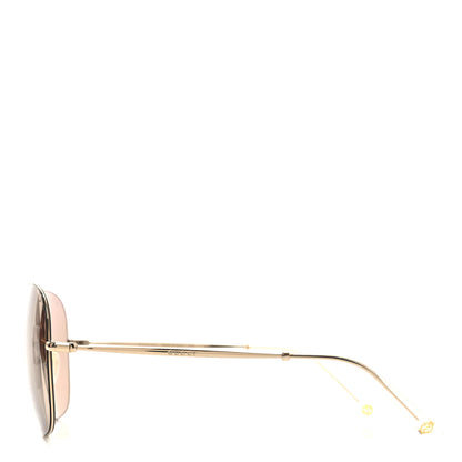 Gucci Metal Aviator GG0501S Sunglasses Gold 4 of 7
