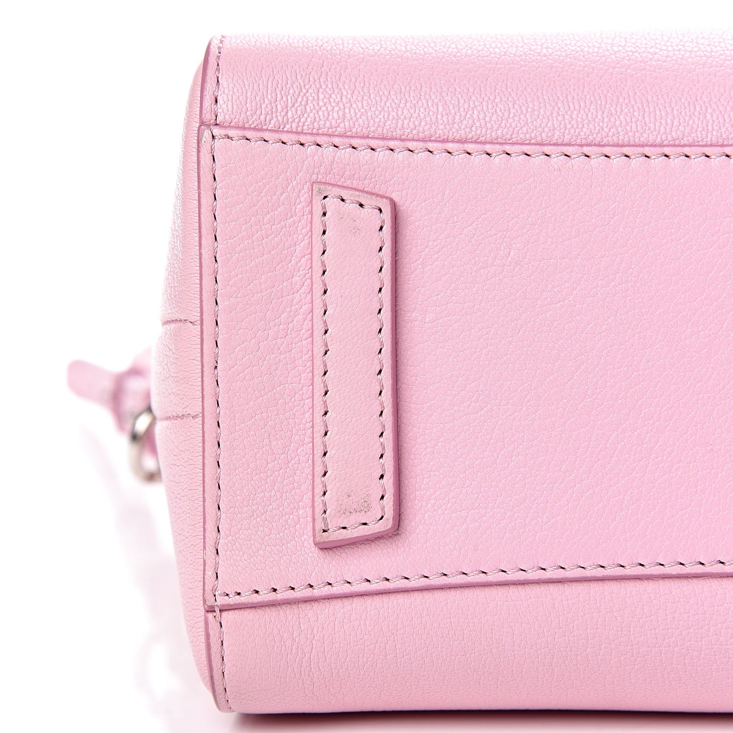 Sugar Goatskin Mini Antigona Bright Pink