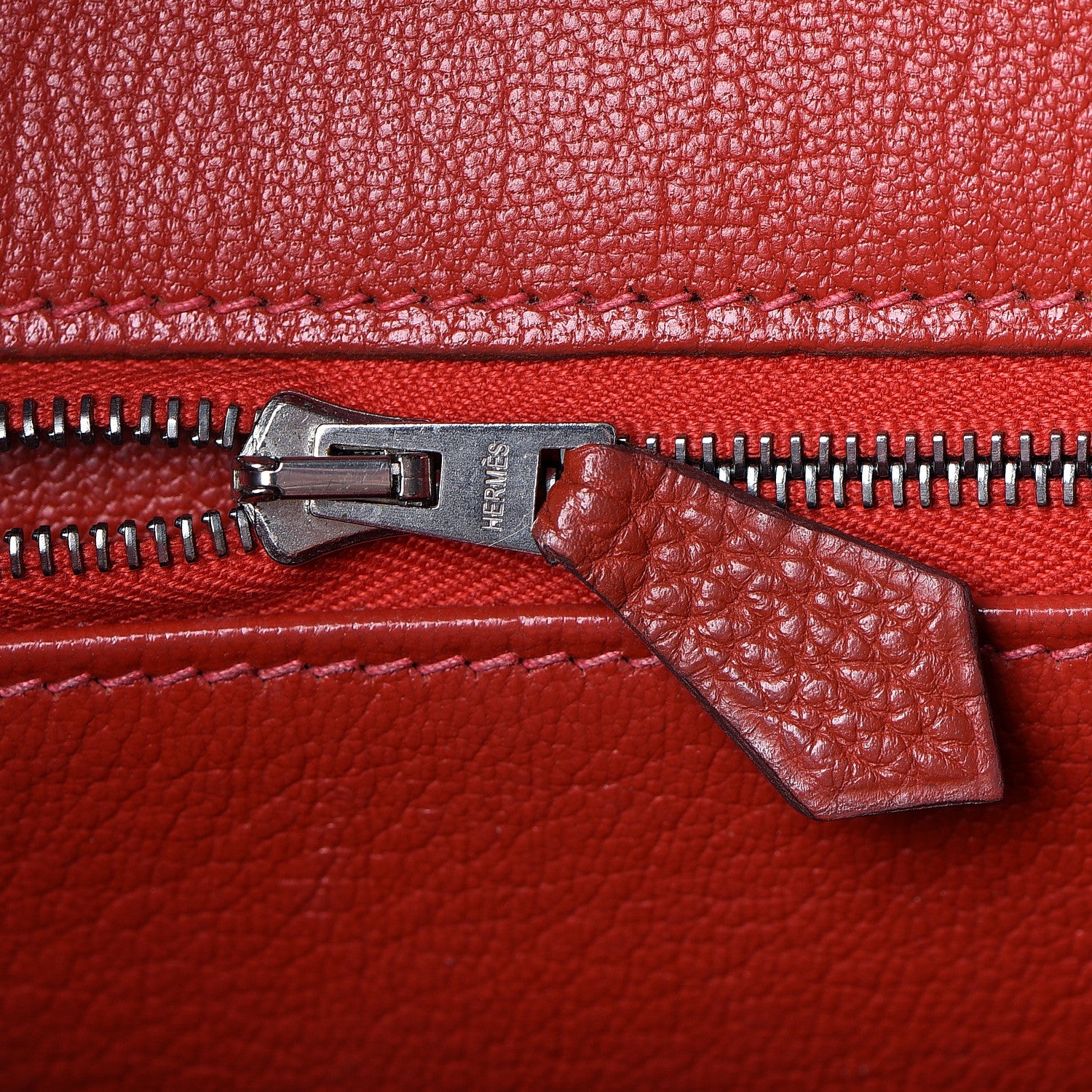 Hermes Togo Birkin 35 Brique 16 of 38