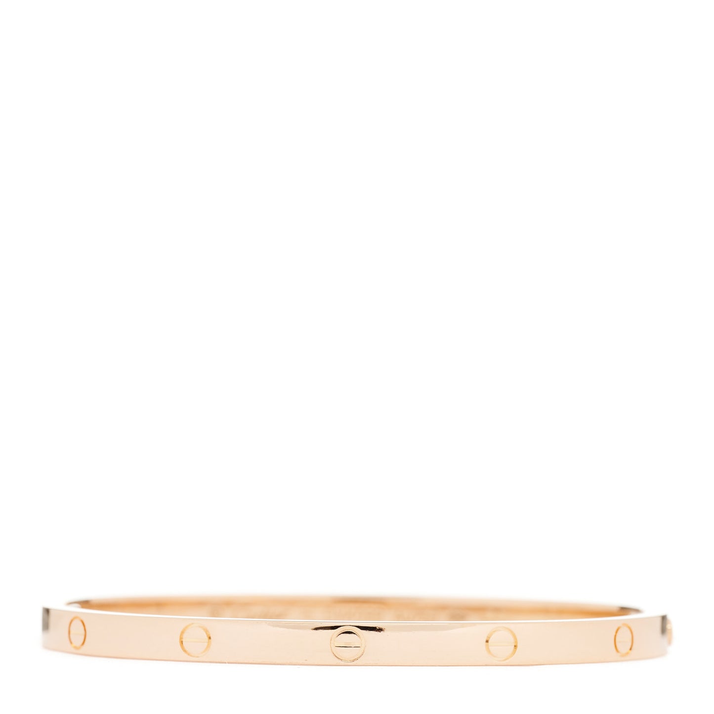 18K Pink Gold Small LOVE Bracelet 15