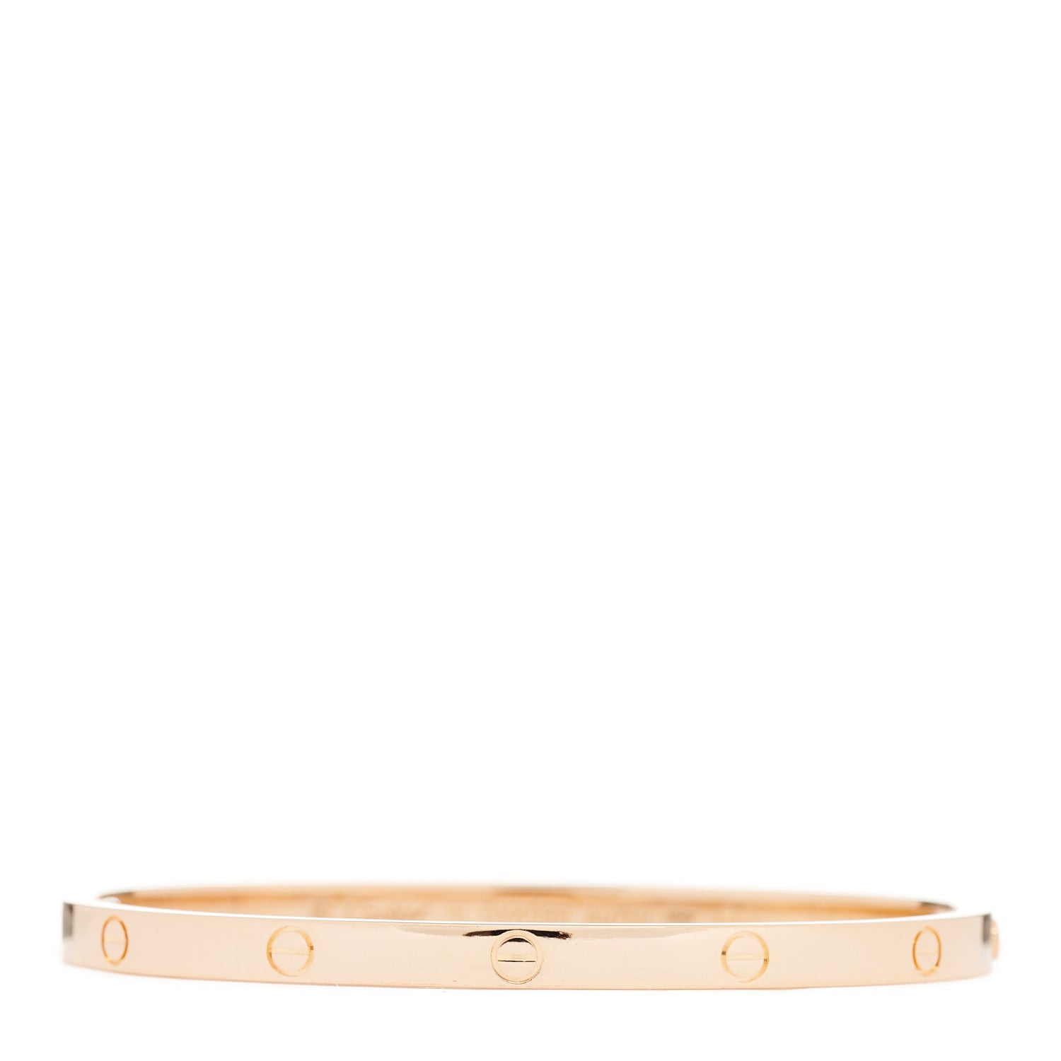 Cartier 18K Pink Gold Small LOVE Bracelet 15 2 of 3