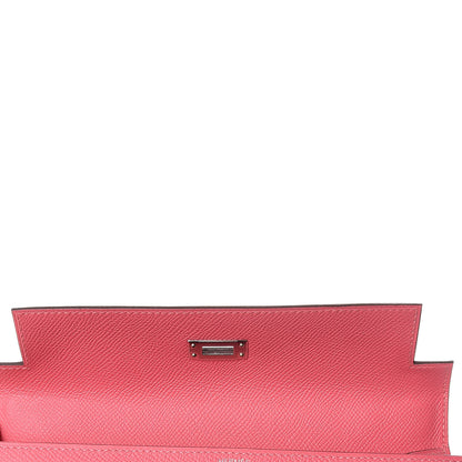 Hermes Epsom Kelly Sellier 25 Rose Lipstick 15 of 34