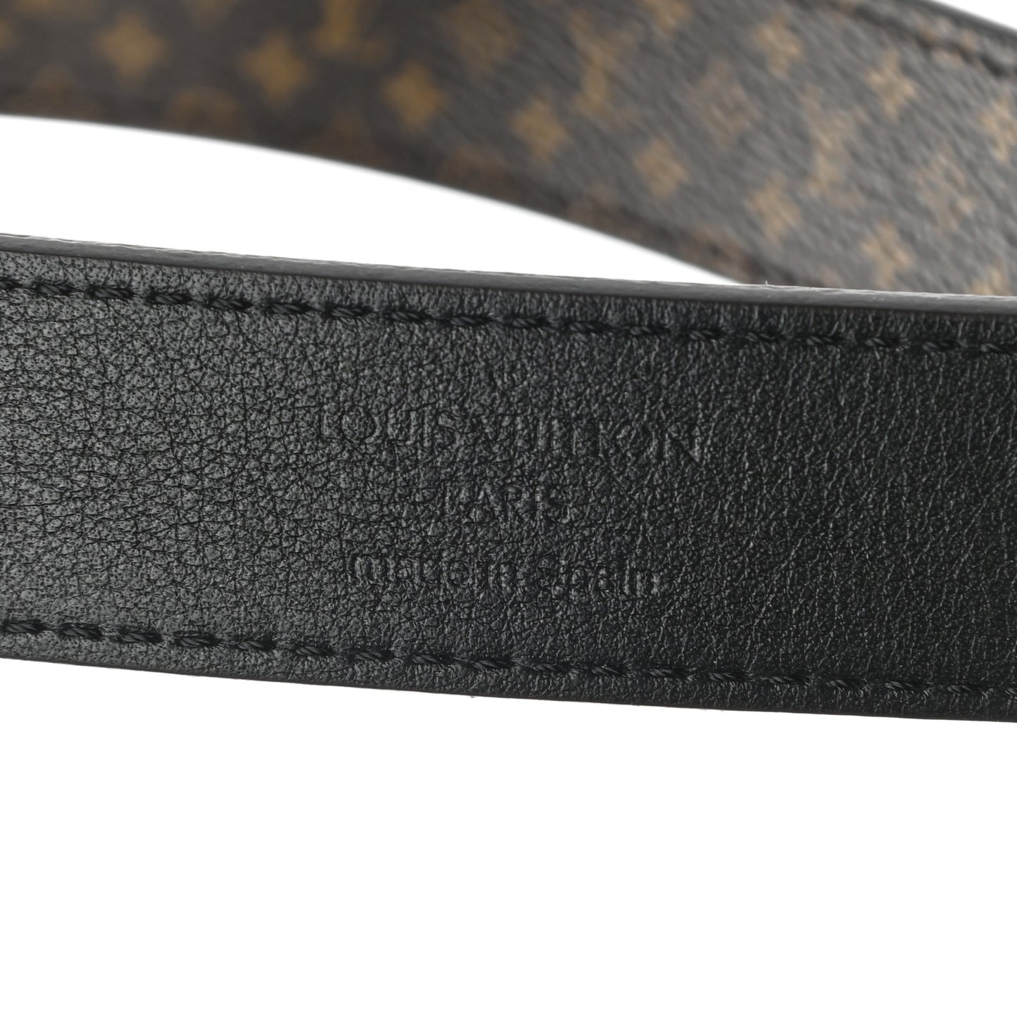 Monogram 25mm LV Malletier Belt 85 34